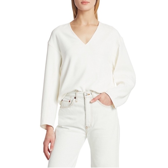 Tibi Chalky drape sculpted top EUC - Picture 8 of 8